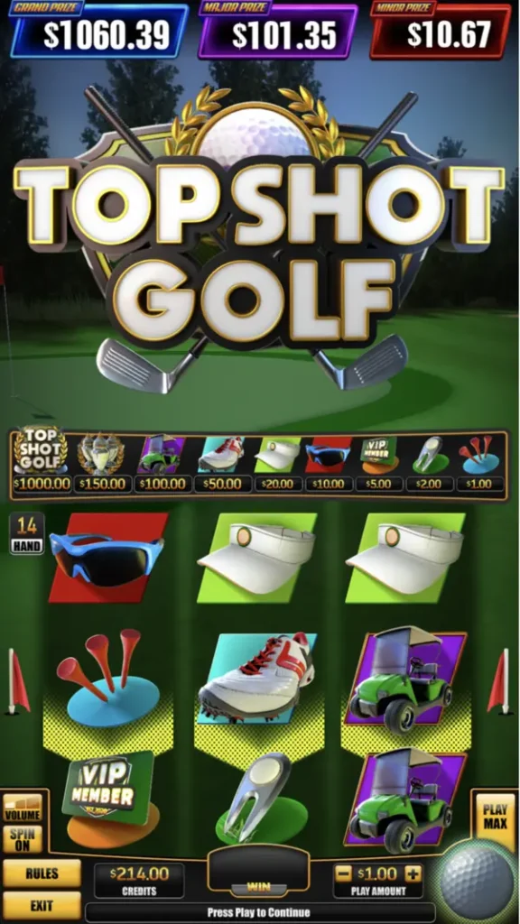 top shot golf